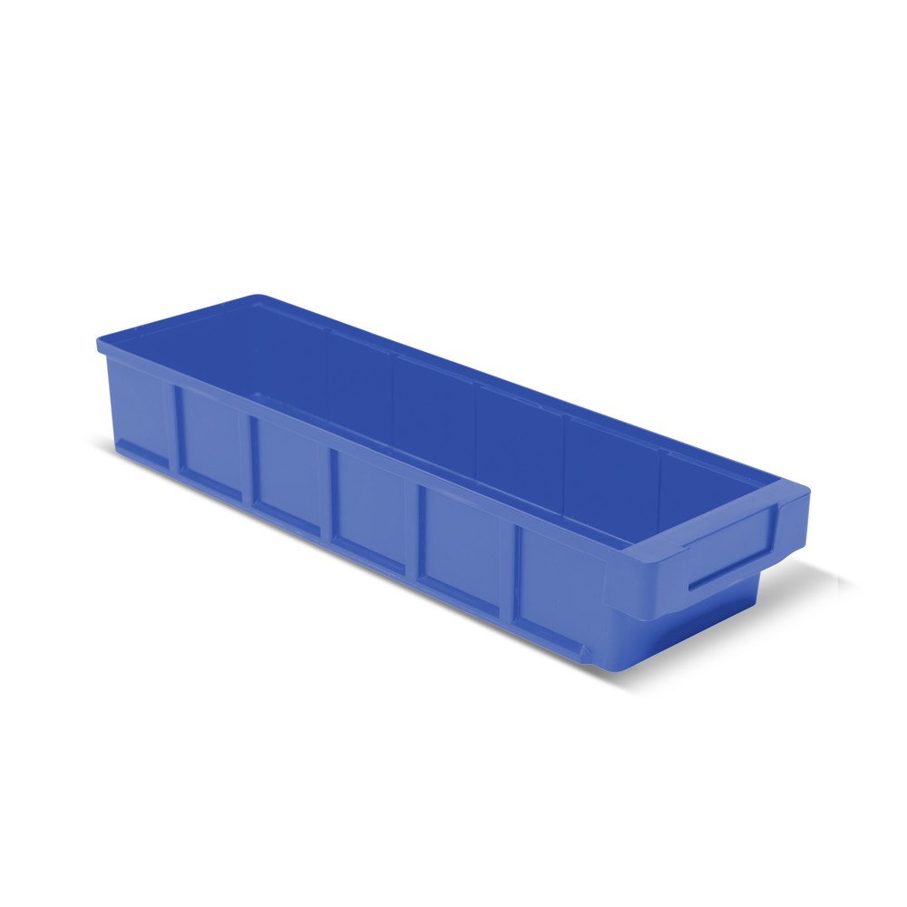 Produktabbildung Nr. 1: Bacs de rayonnage sans fenêtre de visualisation, lxP 152 x 500 mm, bleu