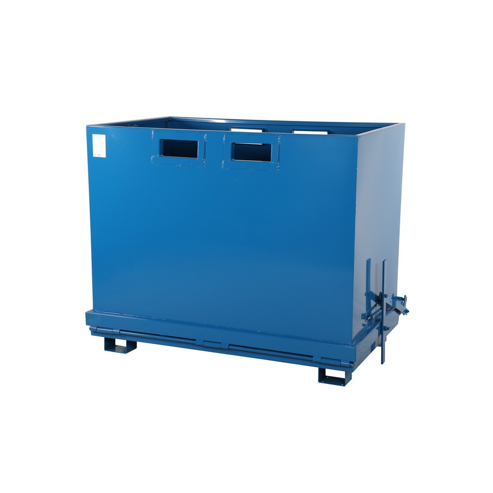 Produktabbildung Nr. 1: Bak met uitklapbare bodem en automatische activering, volume 1,8 m³