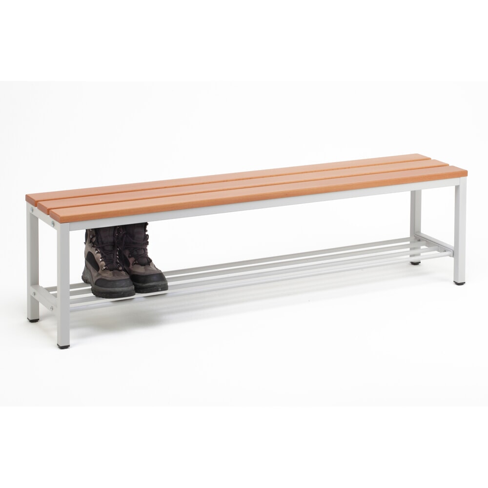 Produktabbildung Nr. 5: Banc pour vestiaire Steinbock®, longueur 1 500 mm, avec porte-chaussure