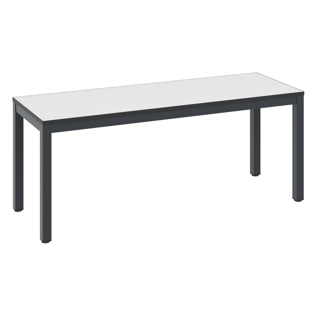 Produktabbildung Nr. 1: Banc pour vestiaire C+P Basic Plus, longueur 1 000 mm, gris-noir / blanc