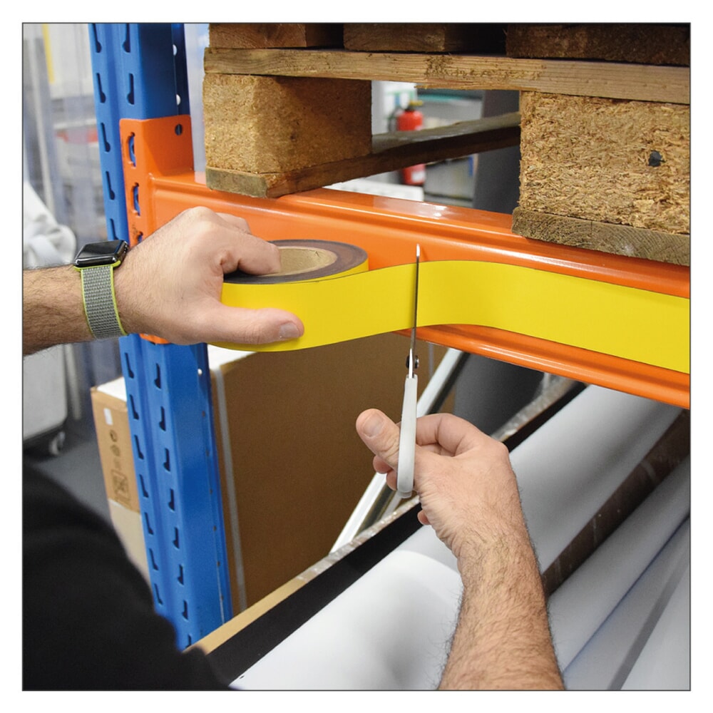Produktabbildung Nr. 5: Bande de marquage magnétique, rouleau, largeur 30 mm, bleue