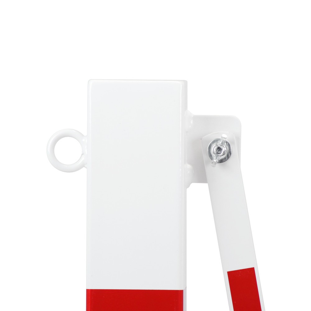 Produktabbildung Nr. 9: Barrière extensible dancop avec potelets, 70 x 70 mm, largeur 3 600, rouge/blanc