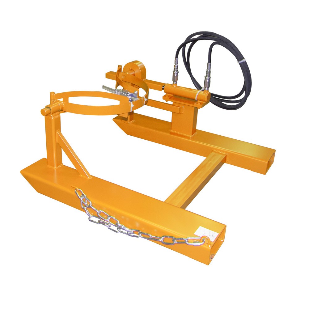 Produktabbildung Nr. 1: Basculeur de fûts Bauer® FD-H, peint, jaune-orange