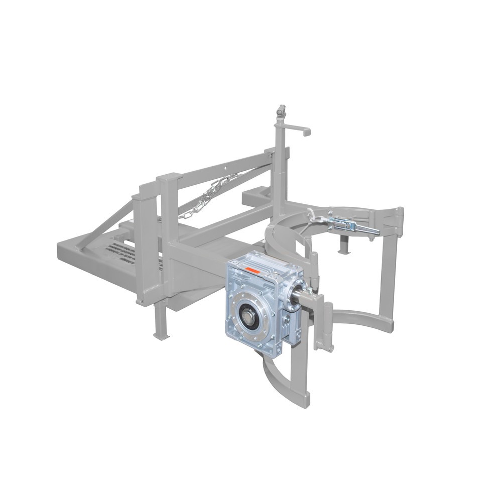 N° de l'image du produit 1 : Basculeur de fûts Bauer® FD/L-HK, peint, gris souris