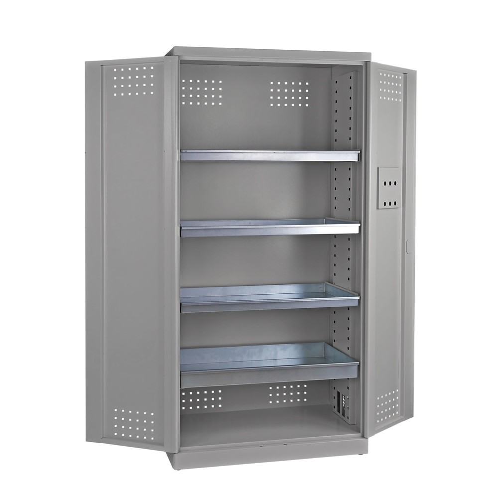 Produktabbildung Nr. 7: BASIC kast voor chemicaliën en gewasbeschermingsmiddelen, h x b x d 1.920 x 920 x 580 mm, 4 lekbakken