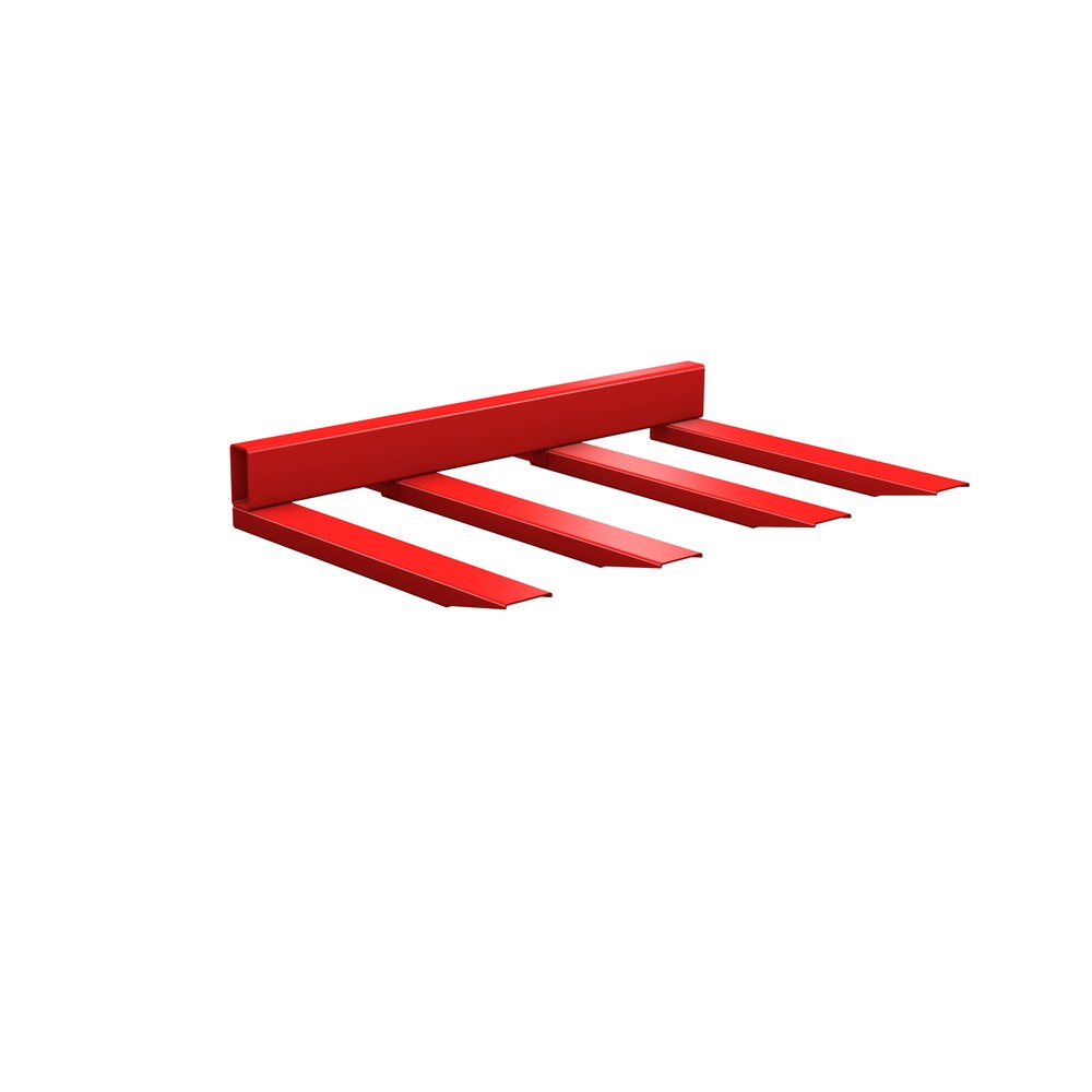 Produktabbildung Nr. 1: Bauer® Traverse pour produits longs, peinte, capacité de charge 1 500 kg, rouge feu