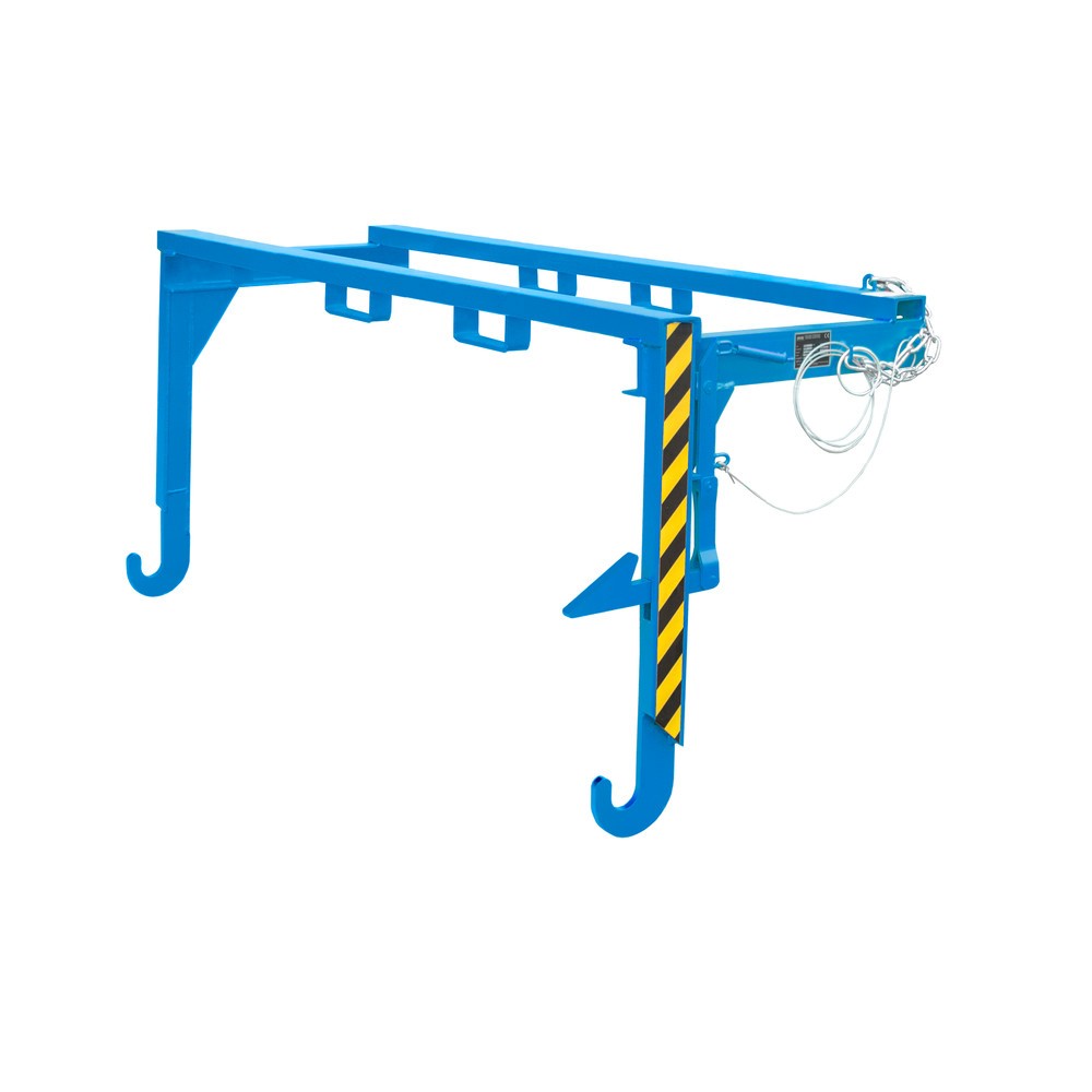 Product afbeelding: Bauer® Traverse voor stapelbare kantelbakken, volume 2 m³, RAL 5012 lichtblauw