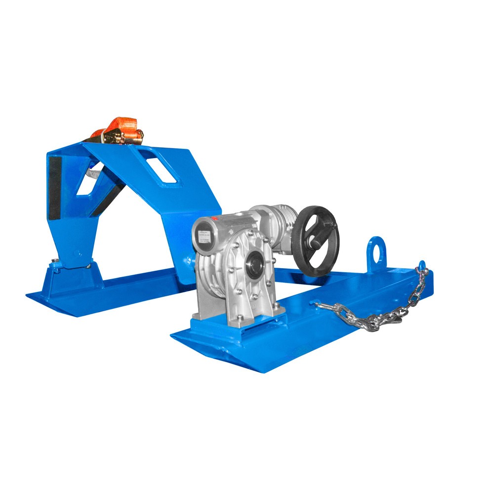 Produktabbildung Nr. 3: Bauer® Vatenkantelaar, cap. 300 kg, voor vat-Ø 350-600 mm, zwengel, RAL 5012 lichtblauw