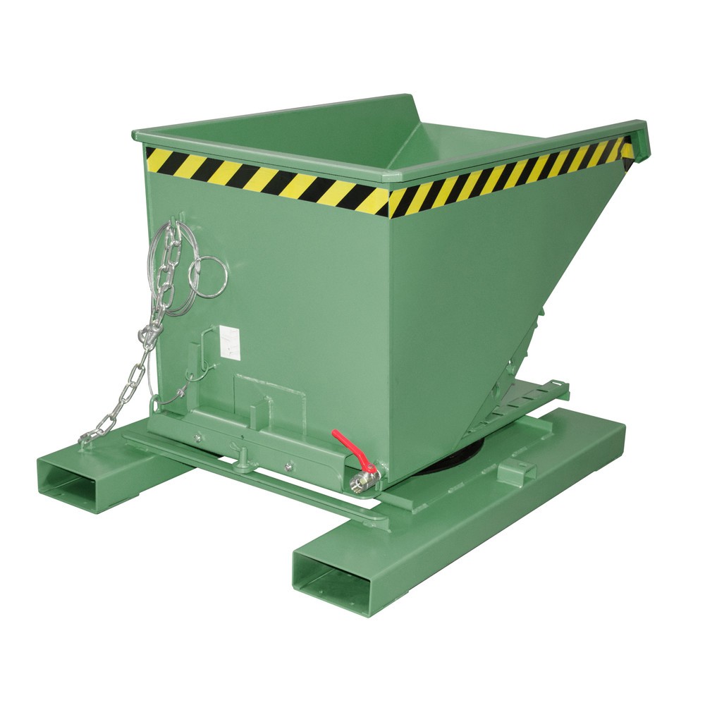 Produktabbildung Nr. 2: Benne à copeaux Bauer® S3S 300, peinte, vert réséda