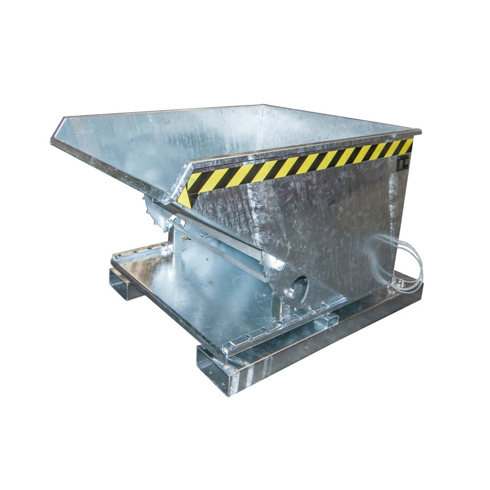 N° de l'image du produit 1 : Benne à copeaux Bauer® S3S 600, galvanisée à chaud