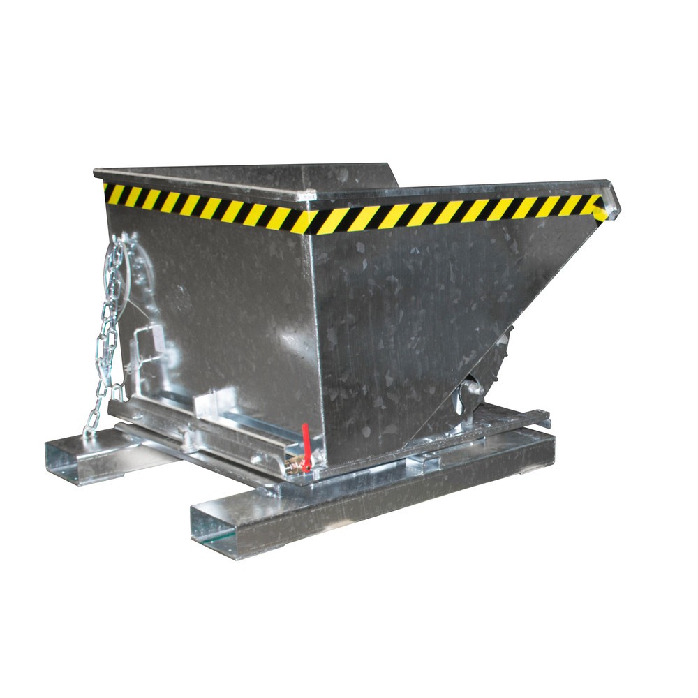 N° de l'image du produit 2 : Benne à copeaux Bauer® S3S 600, galvanisée à chaud