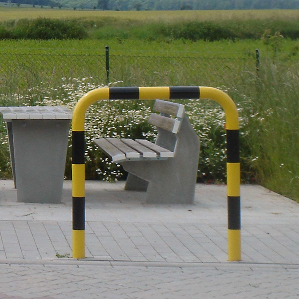 Produktabbildung Nr. 7: Beschermbeugel voor gebruik buiten, Ø 76 mm, hxb 1.200 x 1.000 mm