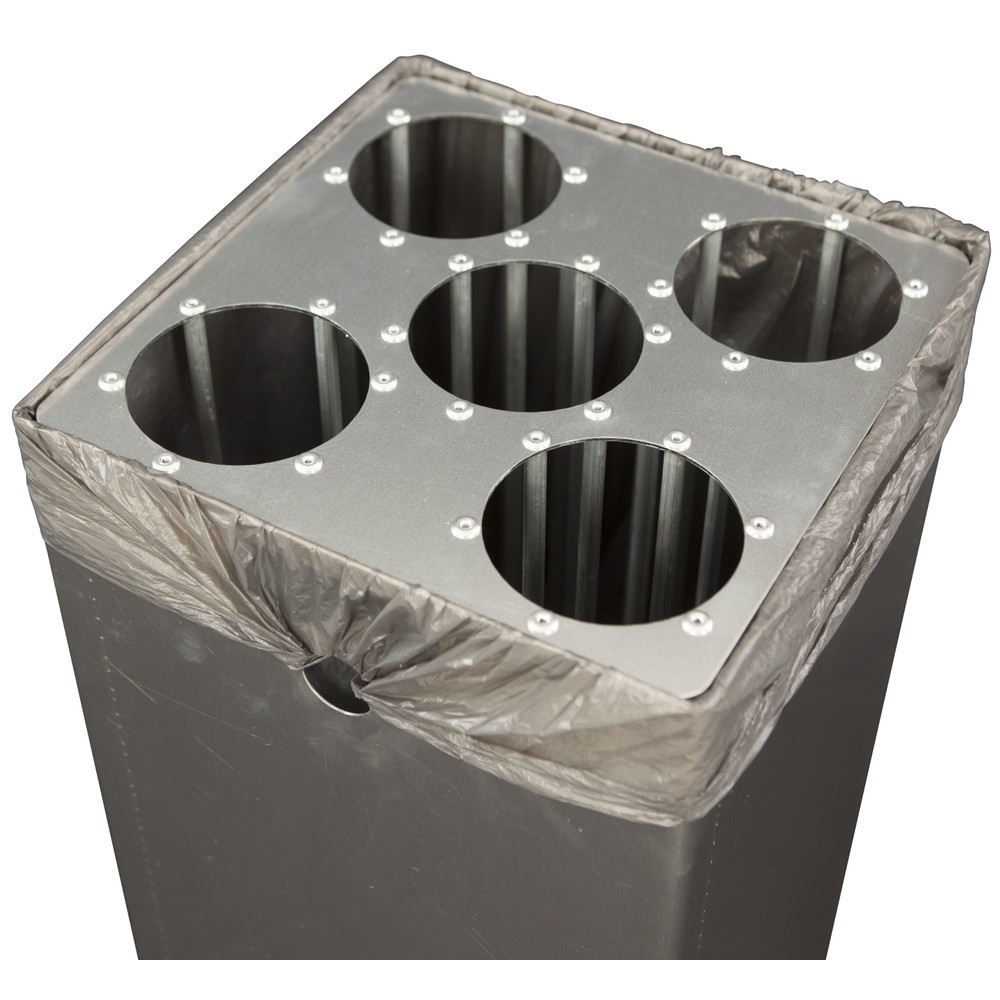 Produktabbildung Nr. 3: Binnenbak en bekerverzamelaar voor de afvalbakken CARRO Kick / Lift, 55 liter