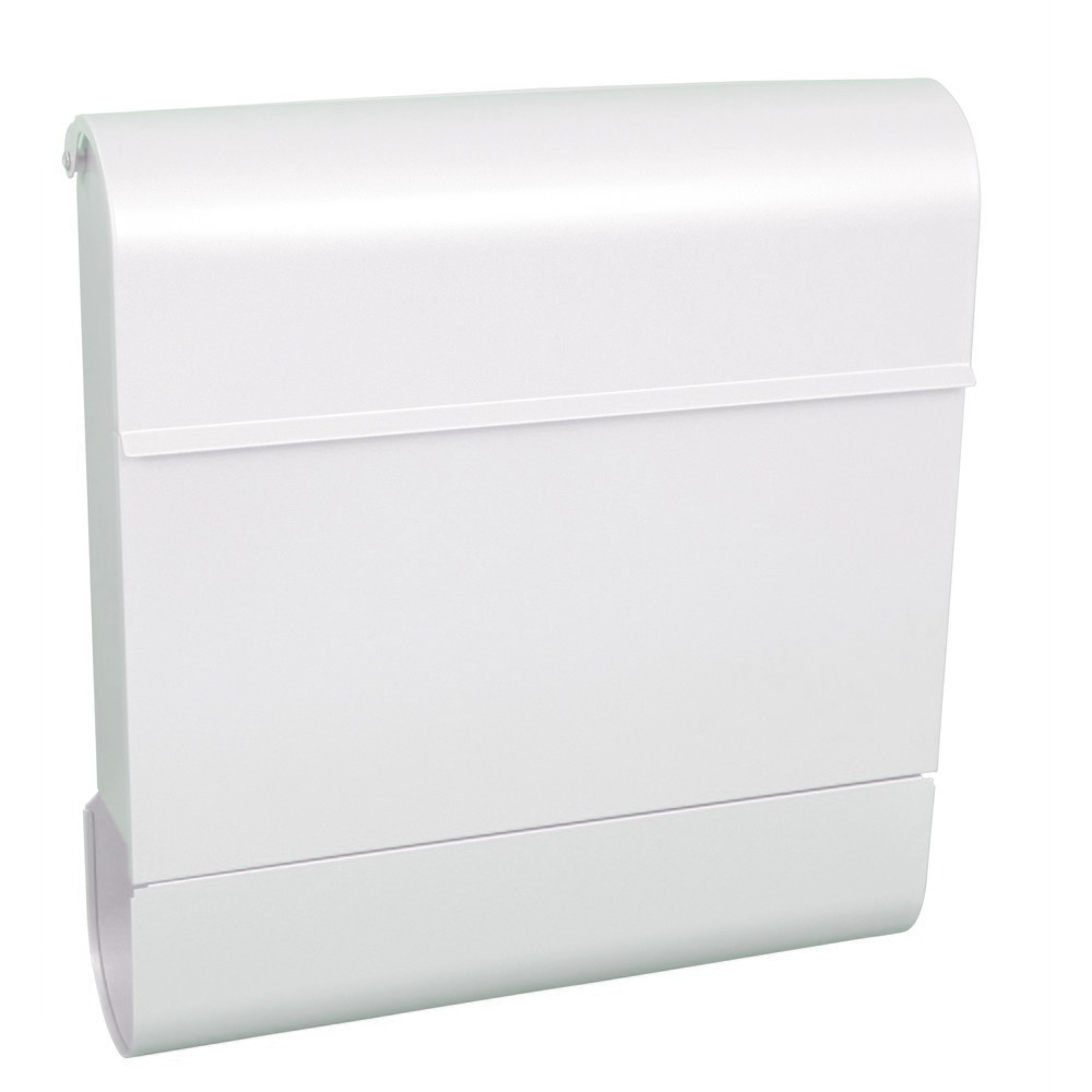 Produktabbildung Nr. 1: Boîte aux lettres murale Armilan, en acier galvanisé, avec serrure à cylindre, blanc