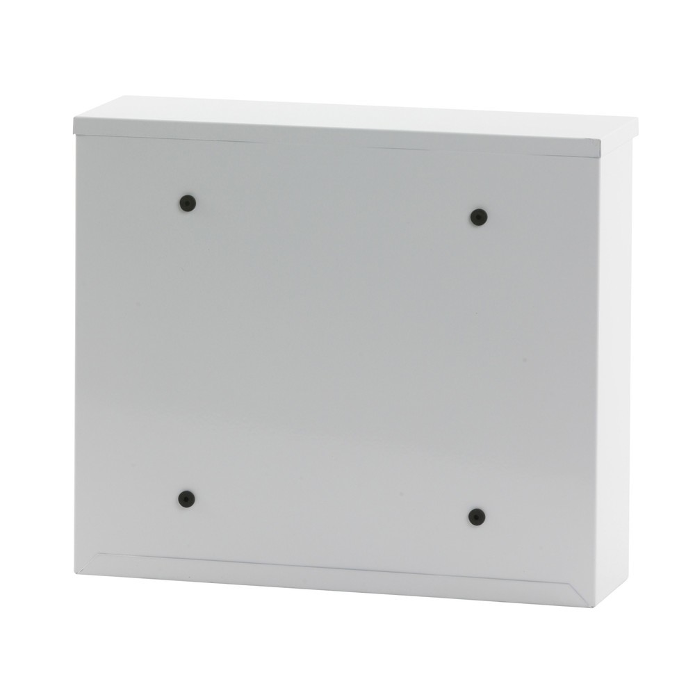 N° de l'image du produit 3 : Boîte aux lettres murale Granadan, avec serrure à cylindre, en acier galvanisé, blanc