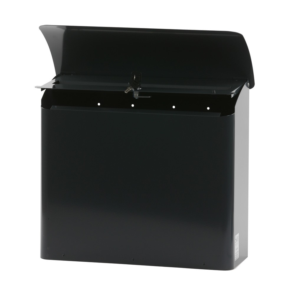 Produktabbildung Nr. 3: Boîte aux lettres murale, L x l x h 160 x 415 x 420 mm, avec ouverture d’insertion verrouillable, anthracite
