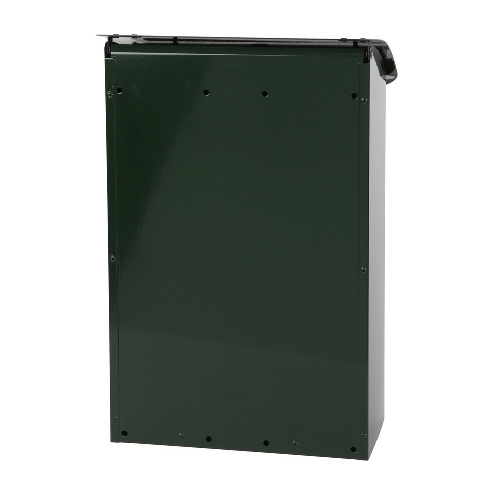 Produktabbildung Nr. 4: Boîte aux lettres murale, L x l x h 180 x 290 x 425 mm, avec ouverture d’insertion verrouillable, vert
