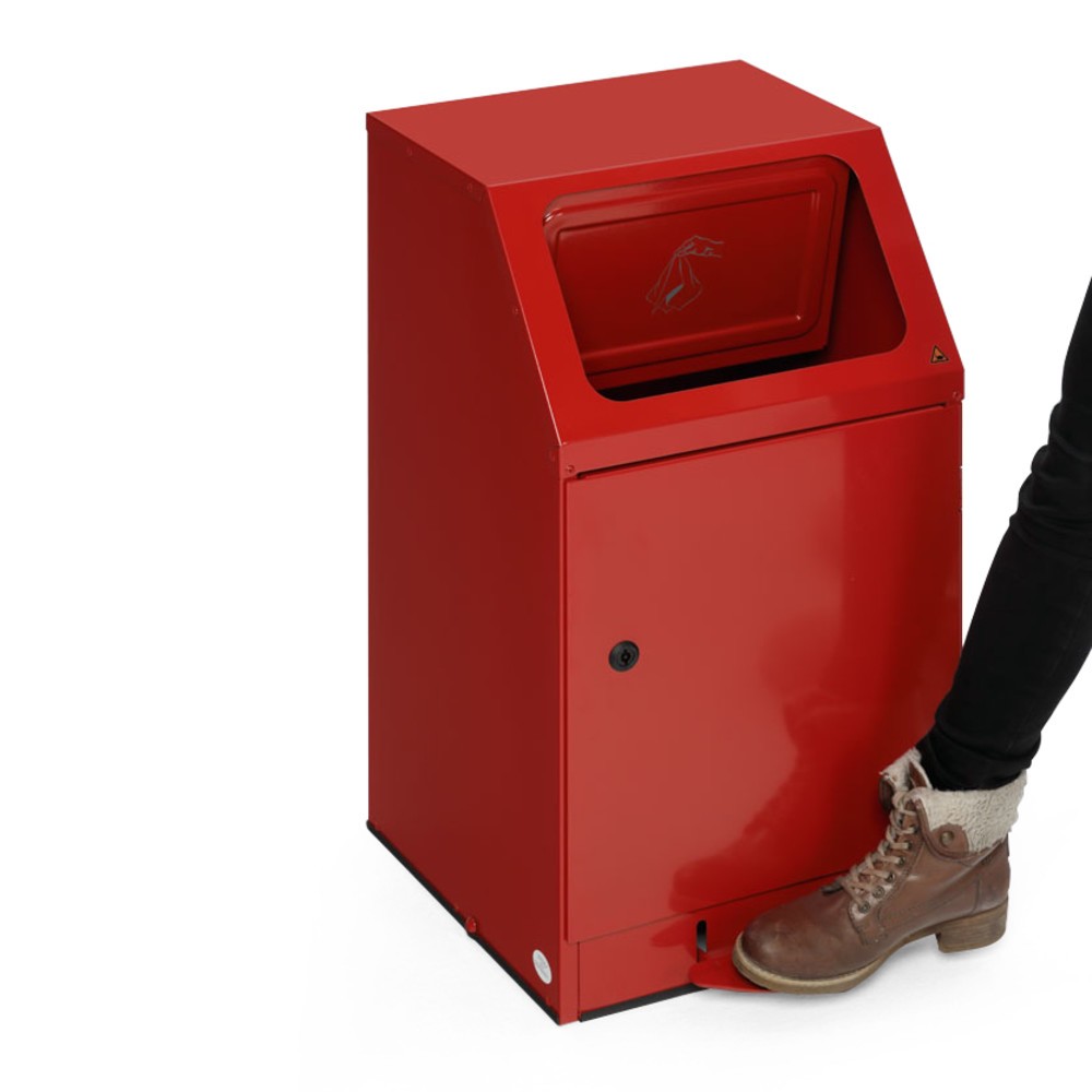 Produktabbildung Nr. 2: VAR® Boîte pour laine de nettoyage, avec pédale pour clapet