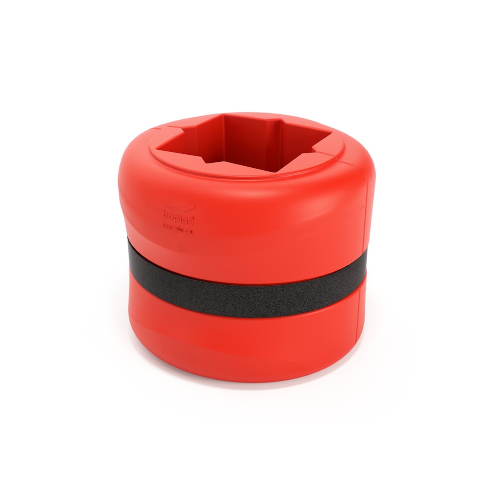 N° de l'image du produit 1 : Protection de colonnes BOPLAN® Flex Impact® KP Protector, hauteur 500 mm, pour dimensions de colonne (L × P) 300 × 300 mm, rouge