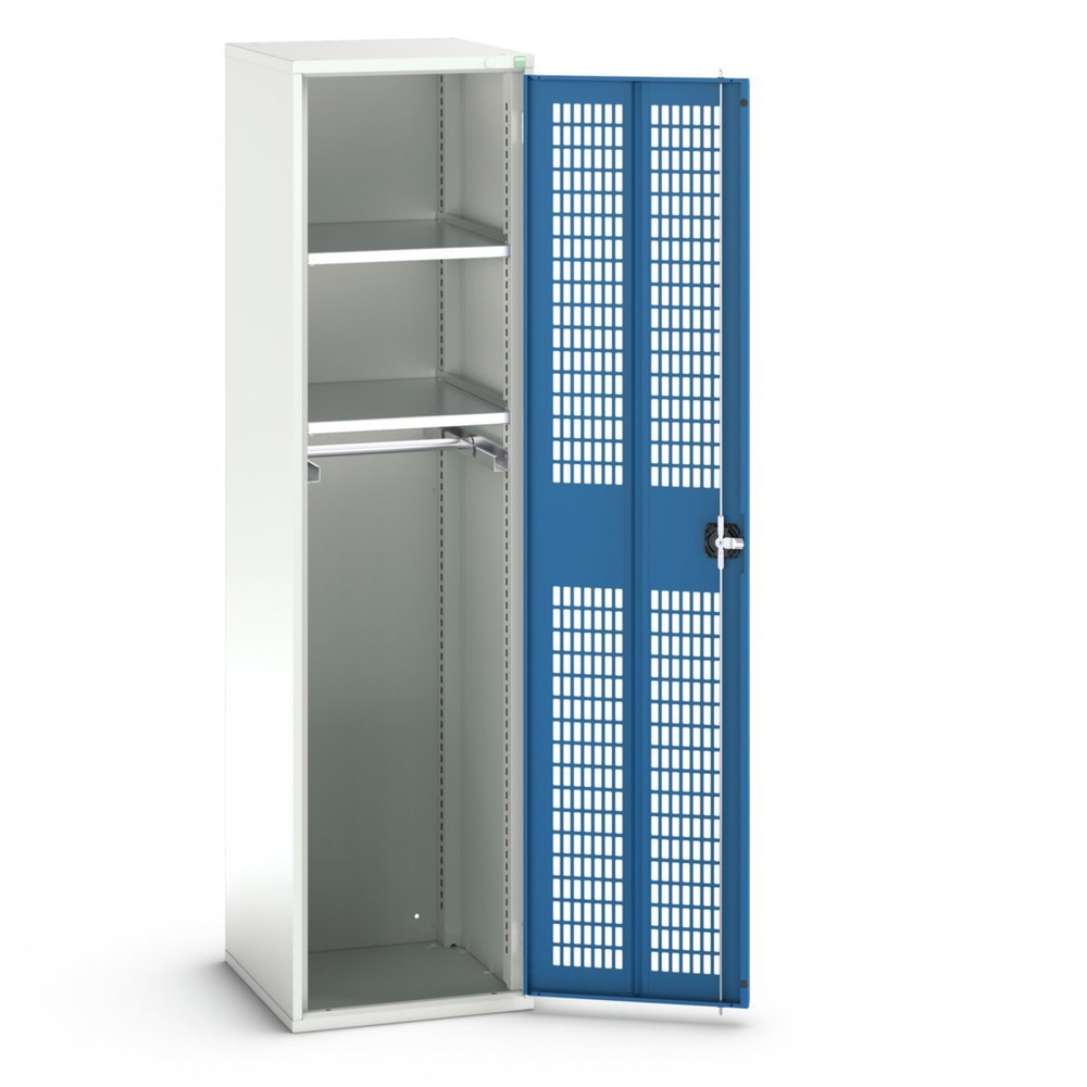 Illustration du produit: bott verso Armoire-penderie avec ventilation, avec 2 tablettes et 1 tringle à vêtements, lxPxH : 525 x 550 x 2 000 mm