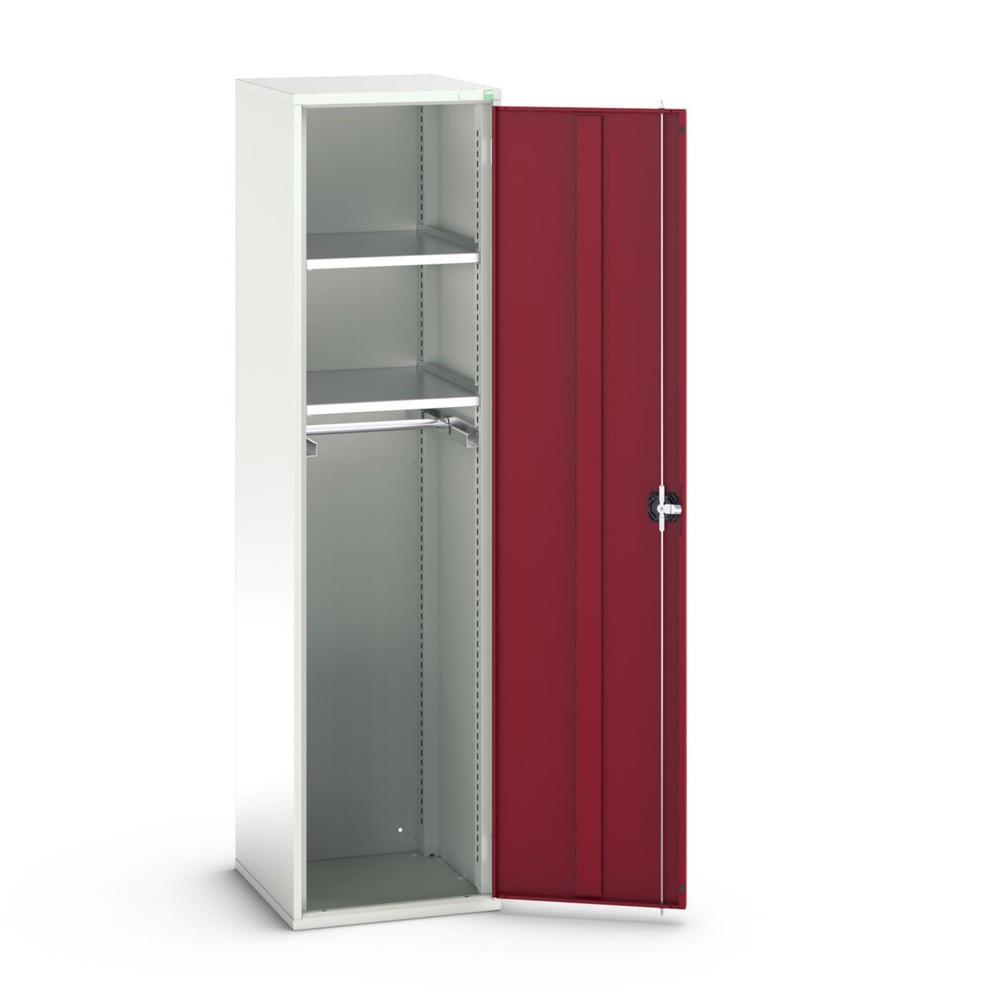 Illustration du produit: bott Armoire-penderie verso, avec 2 tablettes et 1 tringle à vêtements, lxPxH : 525 x 550 x 2 000 mm