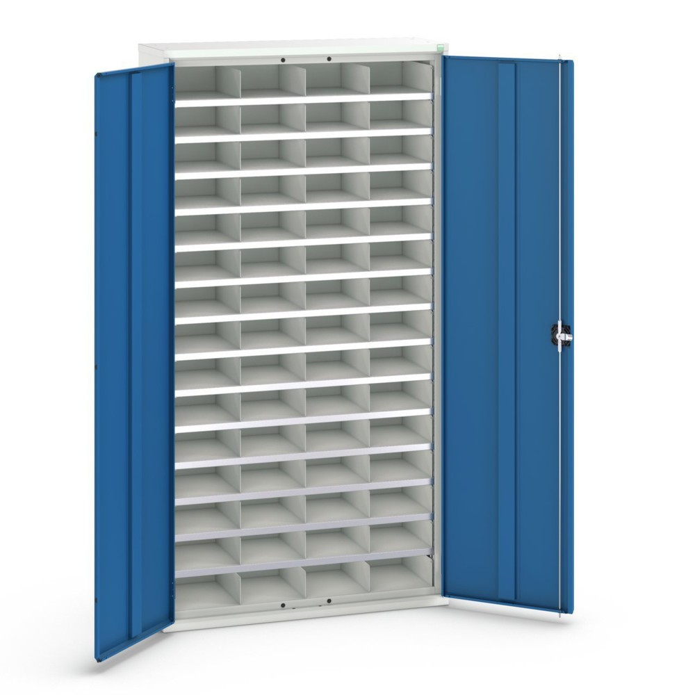 Produktabbildung Nr. 1: bott verso vakkenkast, met 60 compartimenten, B x D x H: 1.050 x 350 x 2.000 mm