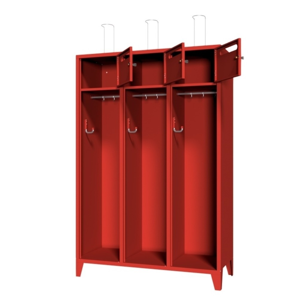 Produktabbildung Nr. 3: Brandweerkast PAVOY met poten + inwerpgleuf, hxbxd 1.850 x 1.230 x 500 mm