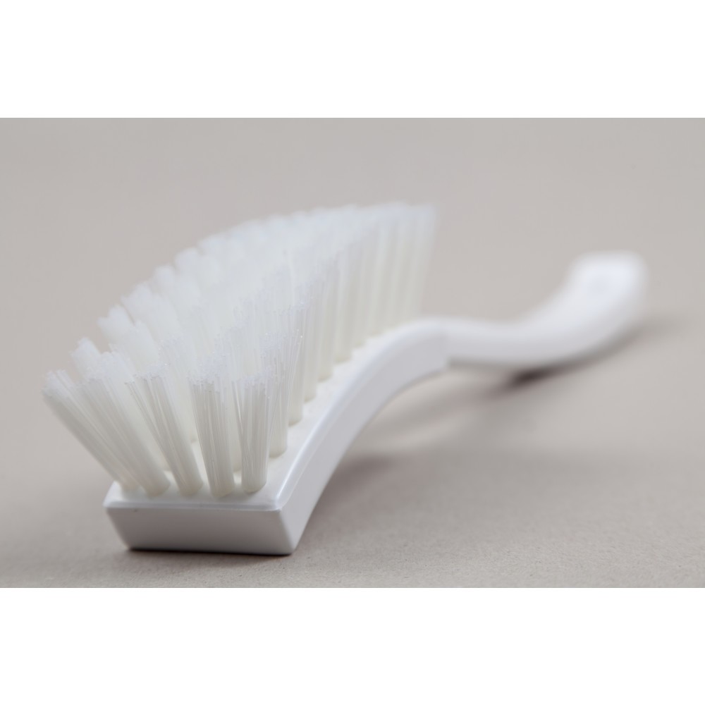N° de l'image du produit 2 : Brosse à manche hygiénique, plastique, poils polyester 0,50, dure, 410 mm, transparent