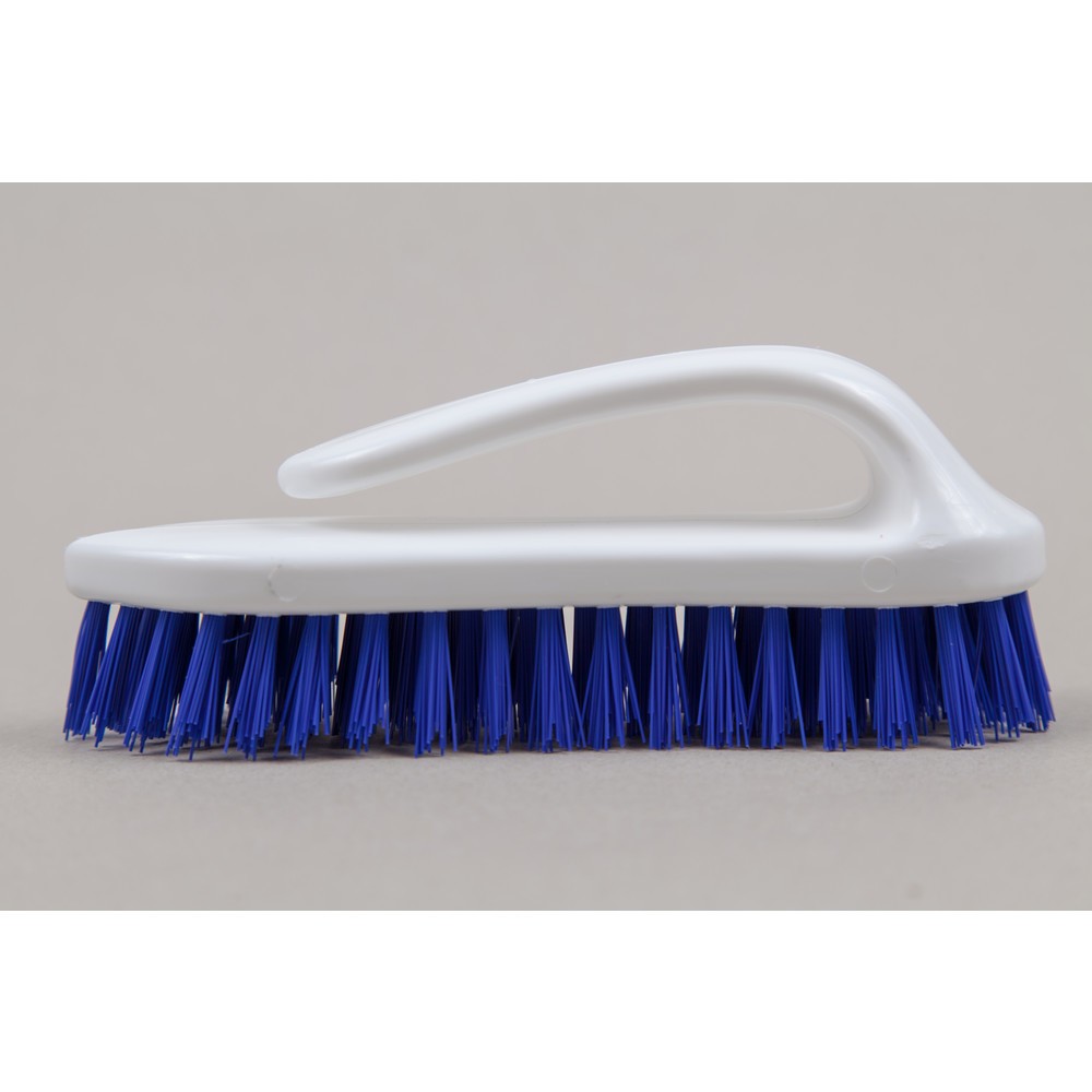 Produktabbildung Nr. 2: Brosse de lavage hygiénique avec arceau, plastique, poils en polyester 0,50, dure, bleu
