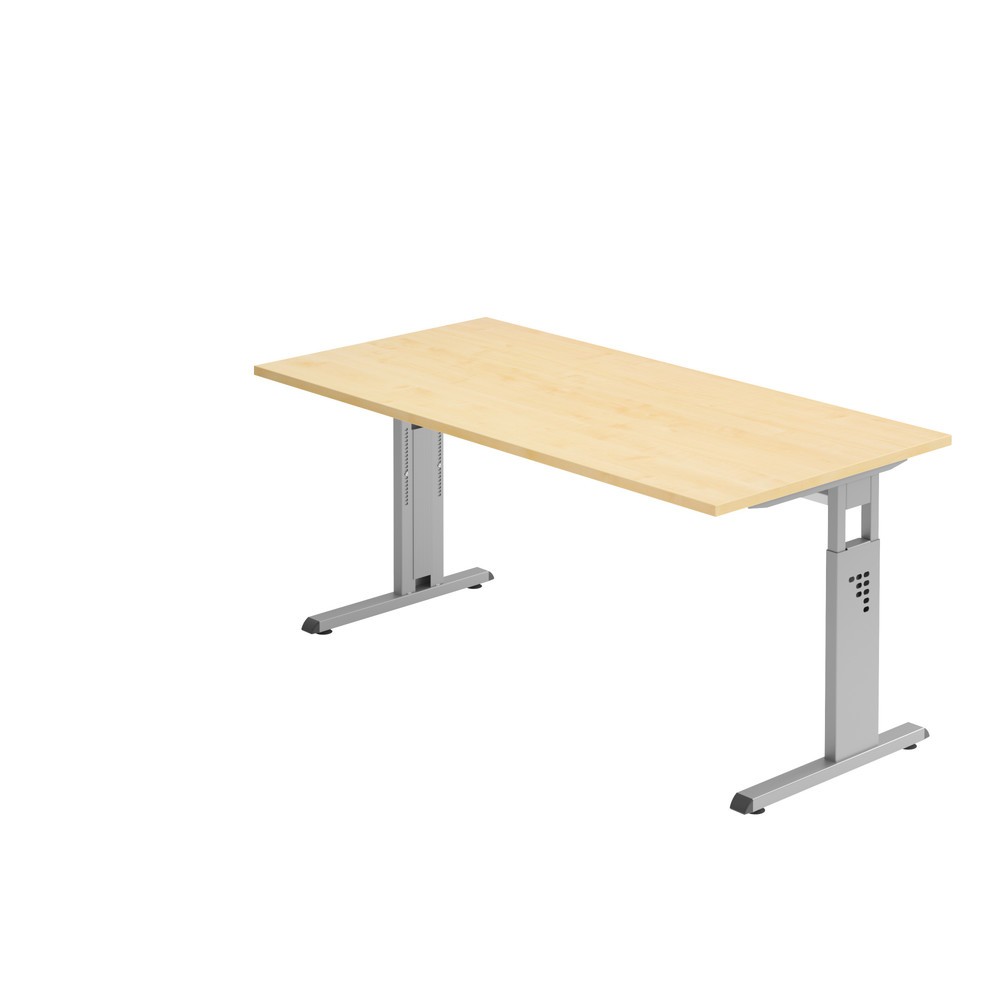 Produktabbildung Nr. 1: Bureau Solid, in hoogte verstelbaar, bxd 1.600 x 800 mm, ahorn