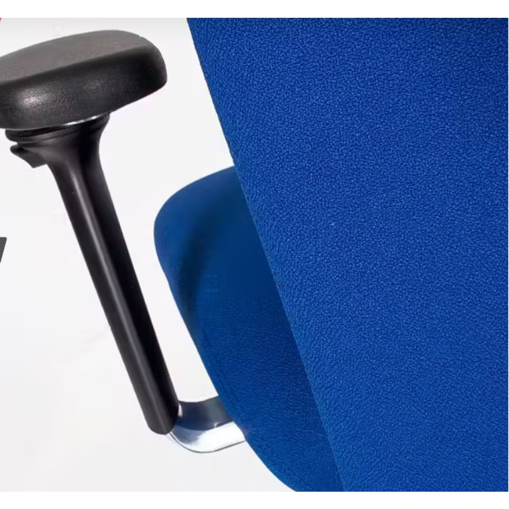 Productafbeelding nr. 2: Bureaustoel lento agilis XL AG12, 100% polyester, blauw, met hoofdsteun