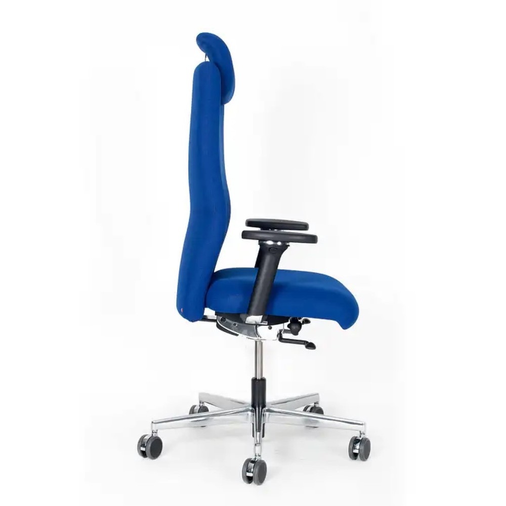 Productafbeelding nr. 6: Bureaustoel lento agilis XL AG12, 100% polyester, blauw, met hoofdsteun