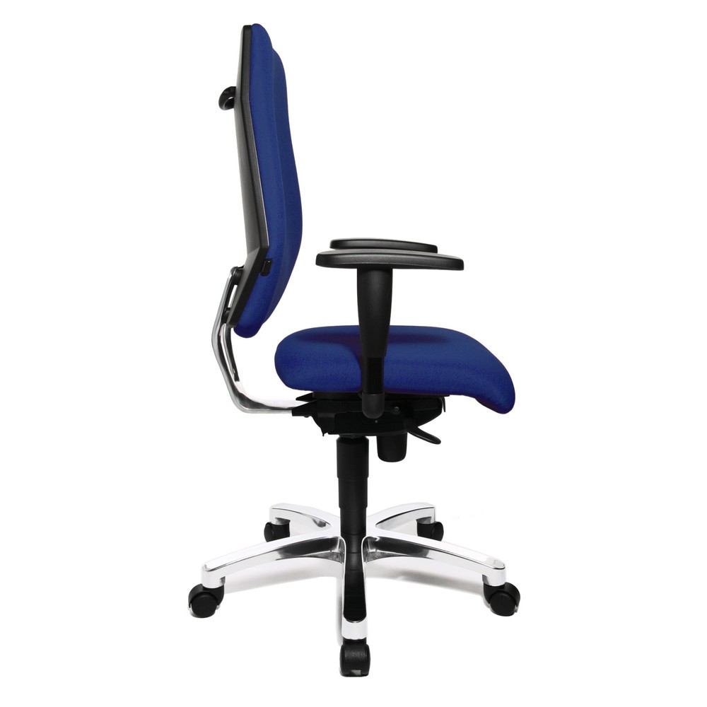 Produktabbildung Nr. 2: Fitness-draaistoelen, hg./brd. verstelb. armleun., kon.blauw