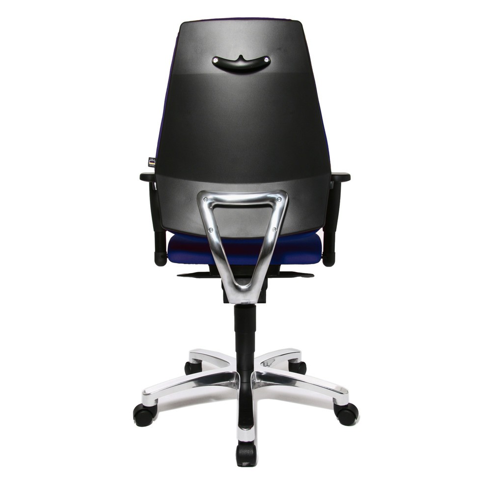 Produktabbildung Nr. 5: Fitness-draaistoelen, hg./brd. verstelb. armleun., kon.blauw