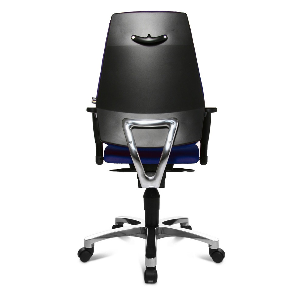 Produktabbildung Nr. 6: Fitness-draaistoelen, hg./brd. verstelb. armleun., kon.blauw