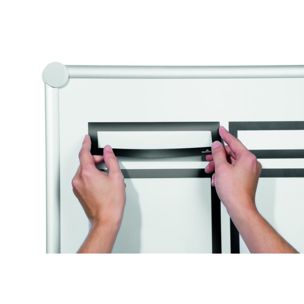 Produktabbildung Nr. 6: Cadre magnétique DURABLE DURAFRAME® Top, DIN A4, noir