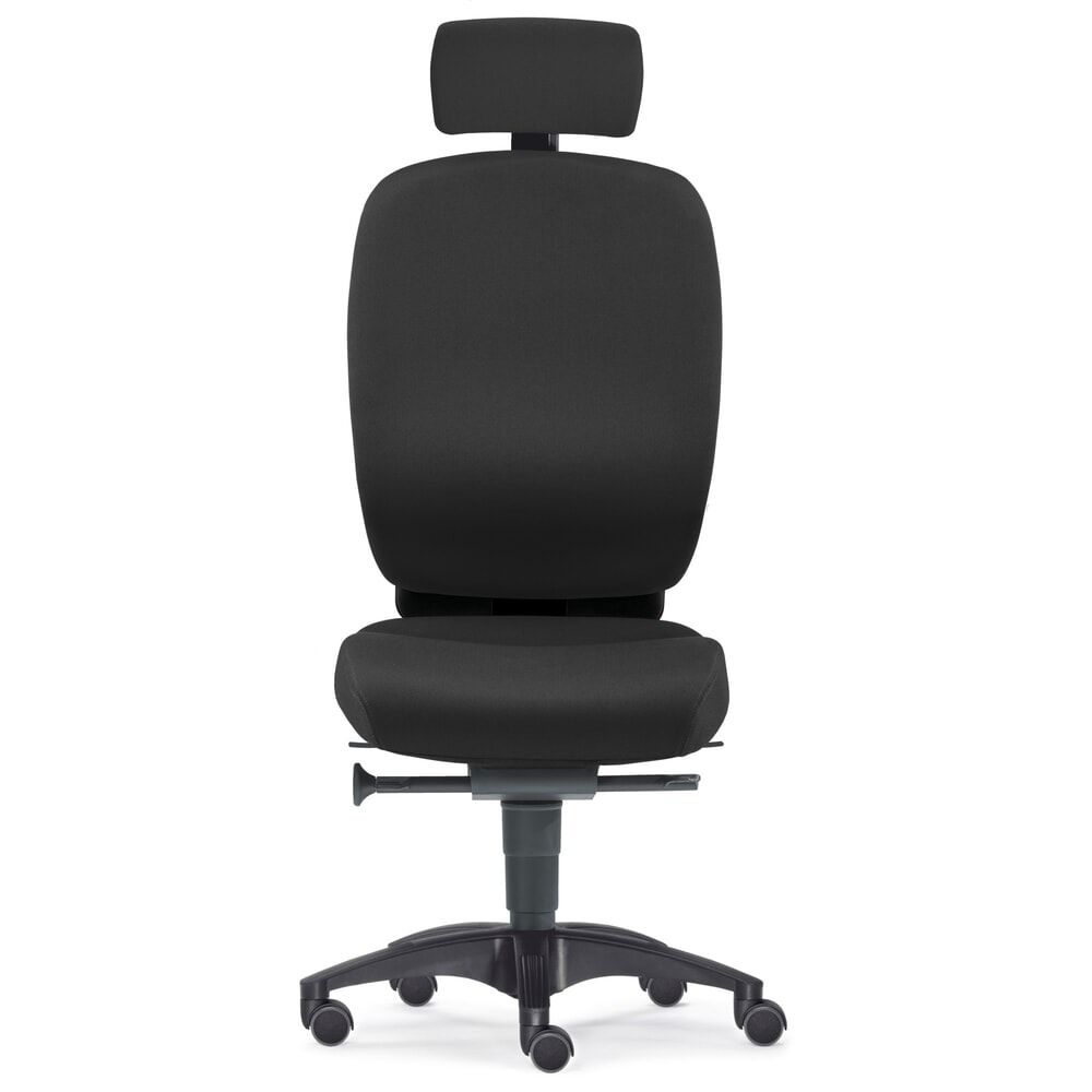Produktabbildung Nr. 1: Chaise de bureau pivotante PROFI, chaise ergonomique, taille L, noir