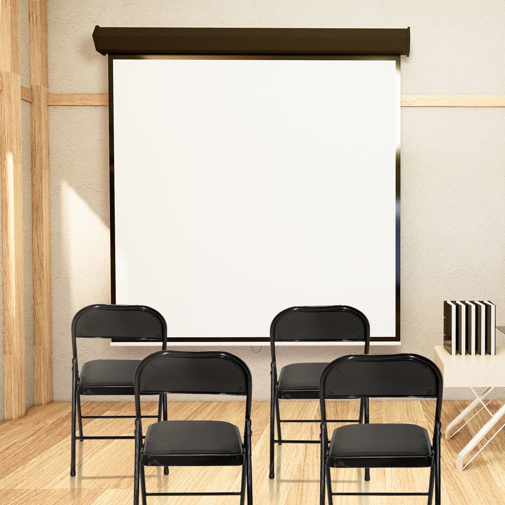 Produktabbildung Nr. 8: Chaise de conférence / chaise-visiteur / chaise pliante hjh OFFICE BANDA V PU, noir