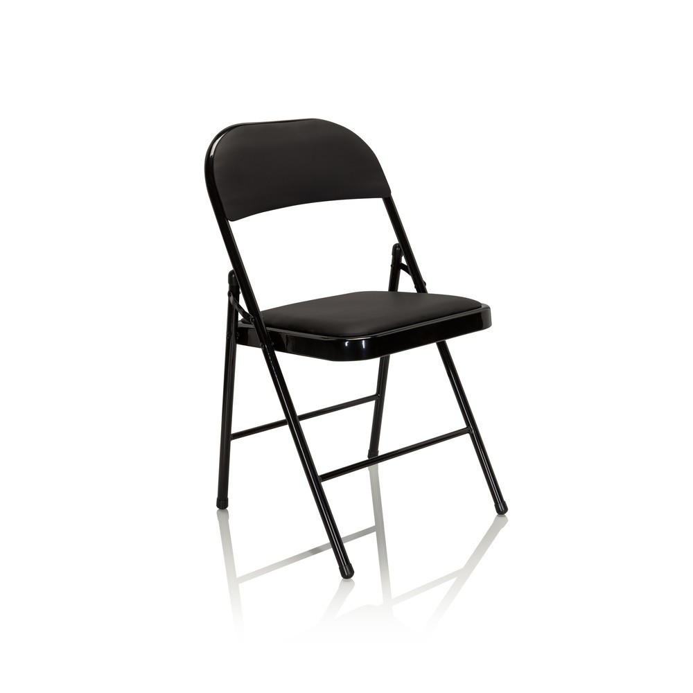 Produktabbildung Nr. 9: Chaise de conférence / chaise-visiteur / chaise pliante hjh OFFICE BANDA V PU, noir