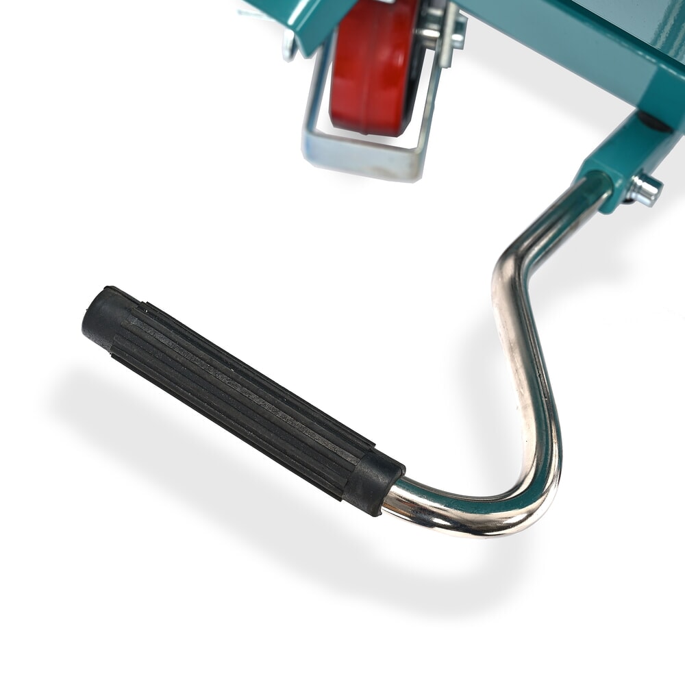 N° de l'image du produit 9 : Chariot à table élévatrice à ciseaux Ameise®, arceau fixe, capacité de charge 500 kg, 850 x 500 mm