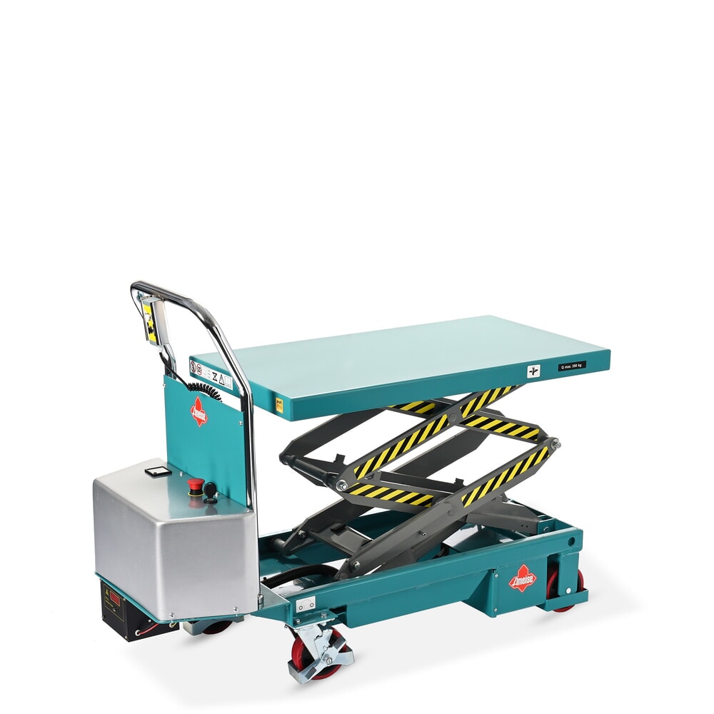 Produktabbildung Nr. 10: Chariot à table élévatrice à doubles ciseaux Ameise® LTT 0.35, électrique, capacité de charge 350 kg, plate-forme de 910 x 500 mm