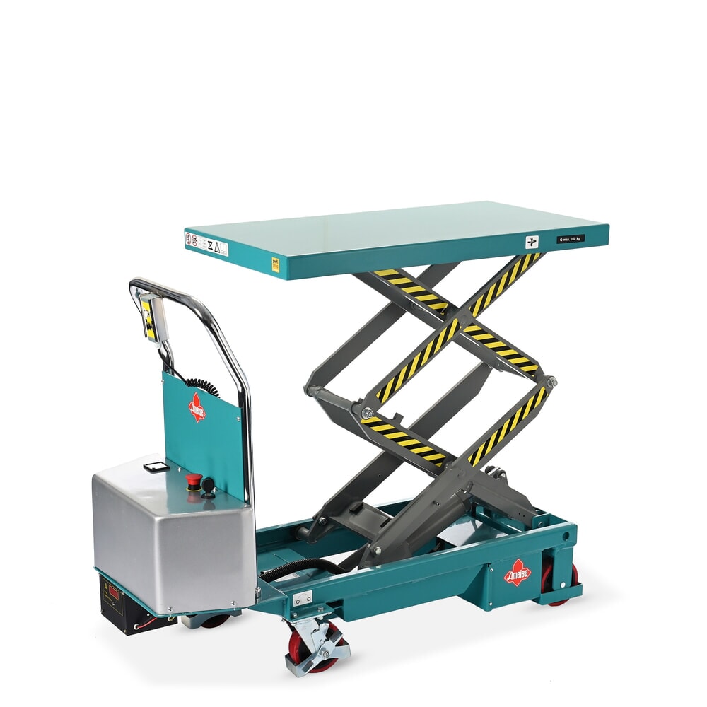 Produktabbildung Nr. 11: Chariot à table élévatrice à doubles ciseaux Ameise® LTT 0.35, électrique, capacité de charge 350 kg, plate-forme de 910 x 500 mm