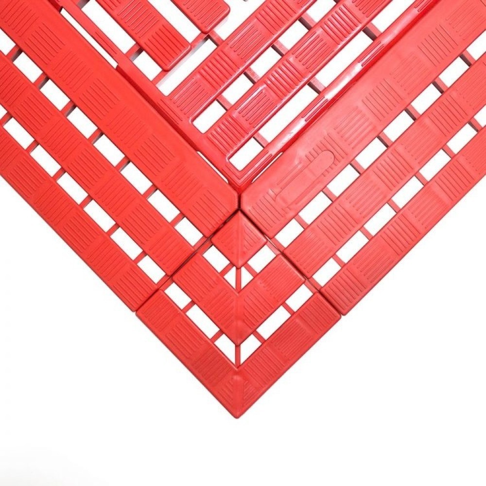 Product afbeelding: COBA Hoek voor werkplekmat van PE, bxd 112 x 112 mm, oranje