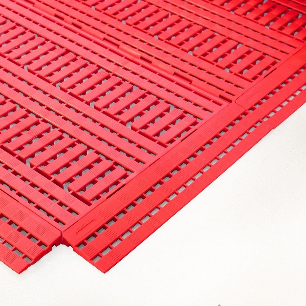 Produktabbildung Nr. 2: COBA Hoek voor werkplekmat van PE, bxd 112 x 112 mm, oranje