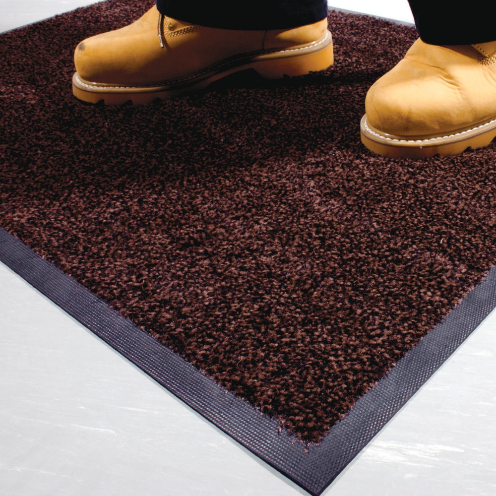 Produktabbildung Nr. 3: COBA Paillasson en nylon, lxP 600 x 850 mm, noir/marron