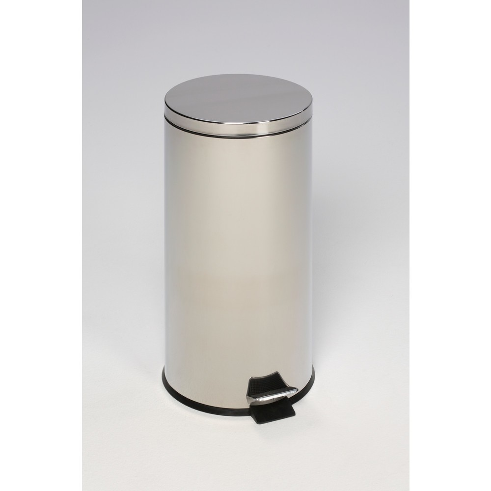 Produktabbildung Nr. 1: Collecteur de déchets à pédale VAR® 30 litres, acier inoxydable