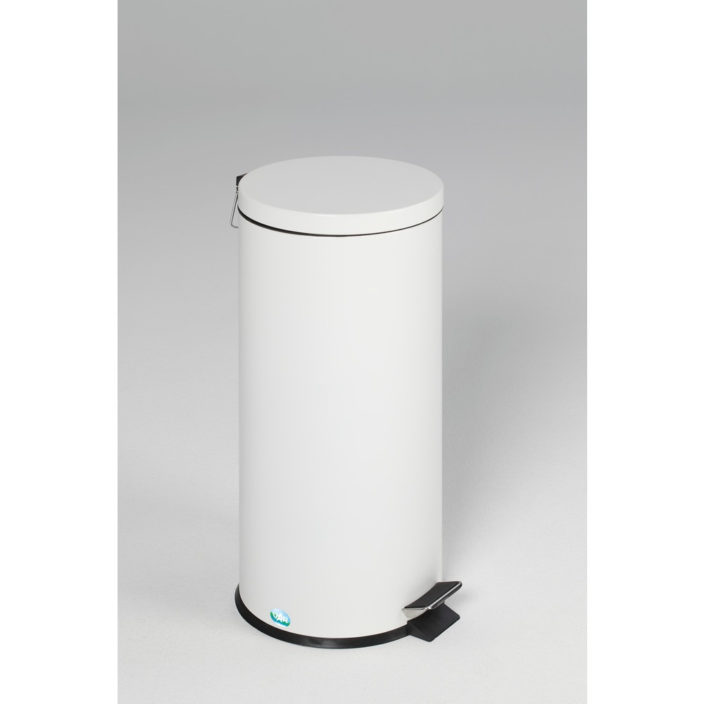 Produktabbildung Nr. 1: Collecteur de déchets à pédale VAR® 30 litres, blanc