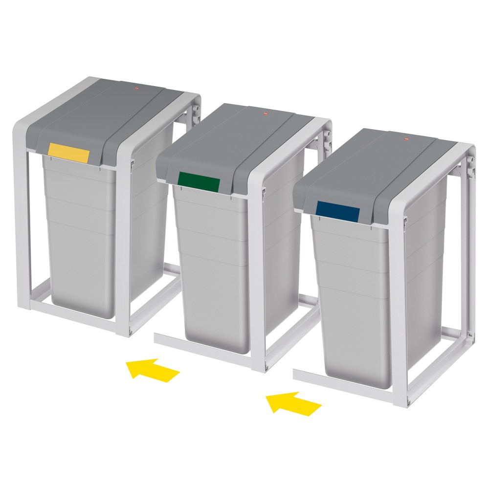 Produktabbildung Nr. 5: Collecteur de déchets Hailo ProfiLine Öko XL, 38 litres, module de base, mat