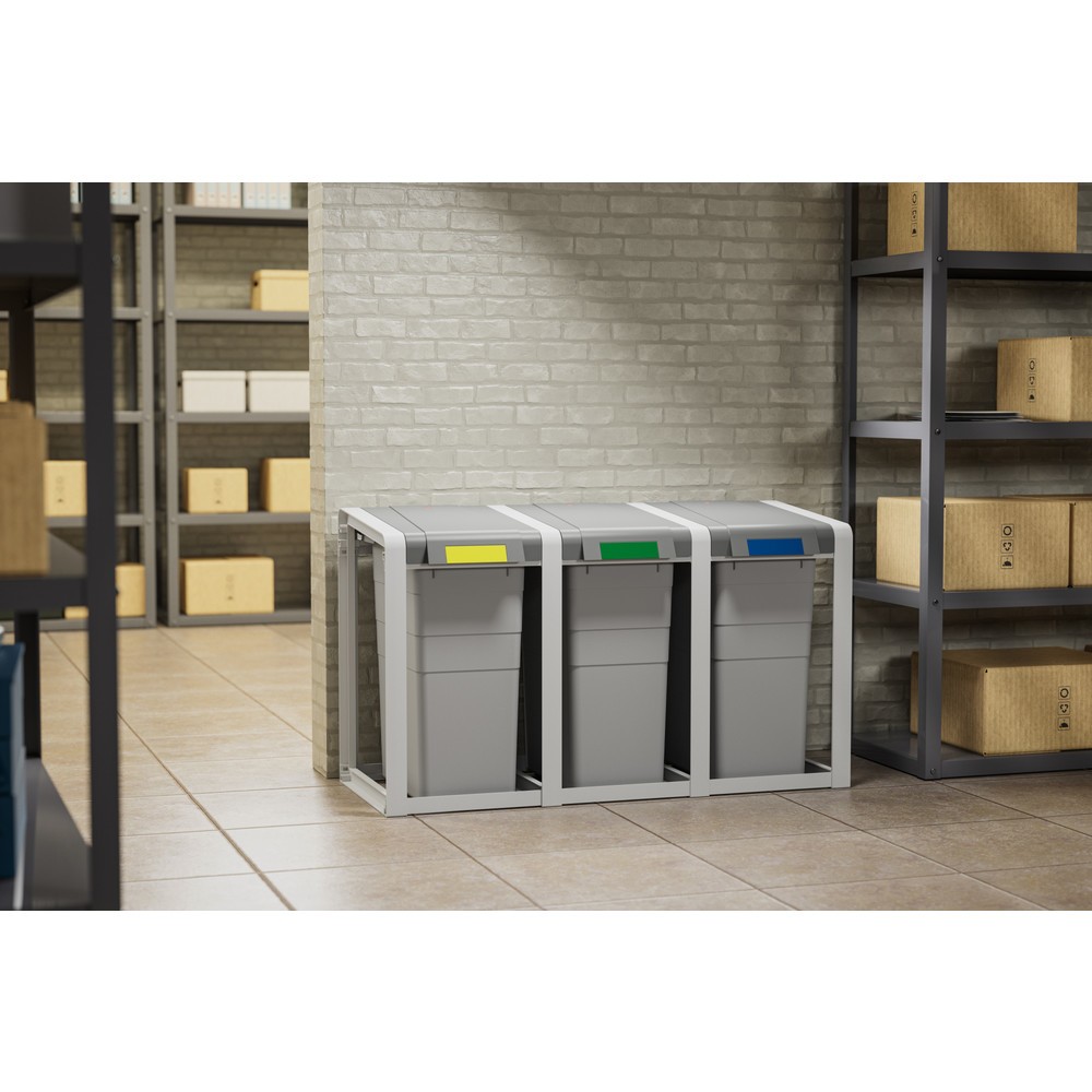 Produktabbildung Nr. 6: Collecteur de déchets Hailo ProfiLine Öko XL, 38 litres, module de base, mat