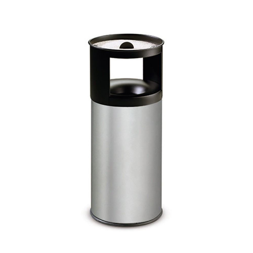 Produktabbildung Nr. 1: Combiné cendrier-poubelle FLORENZ, Acier, 40 litres